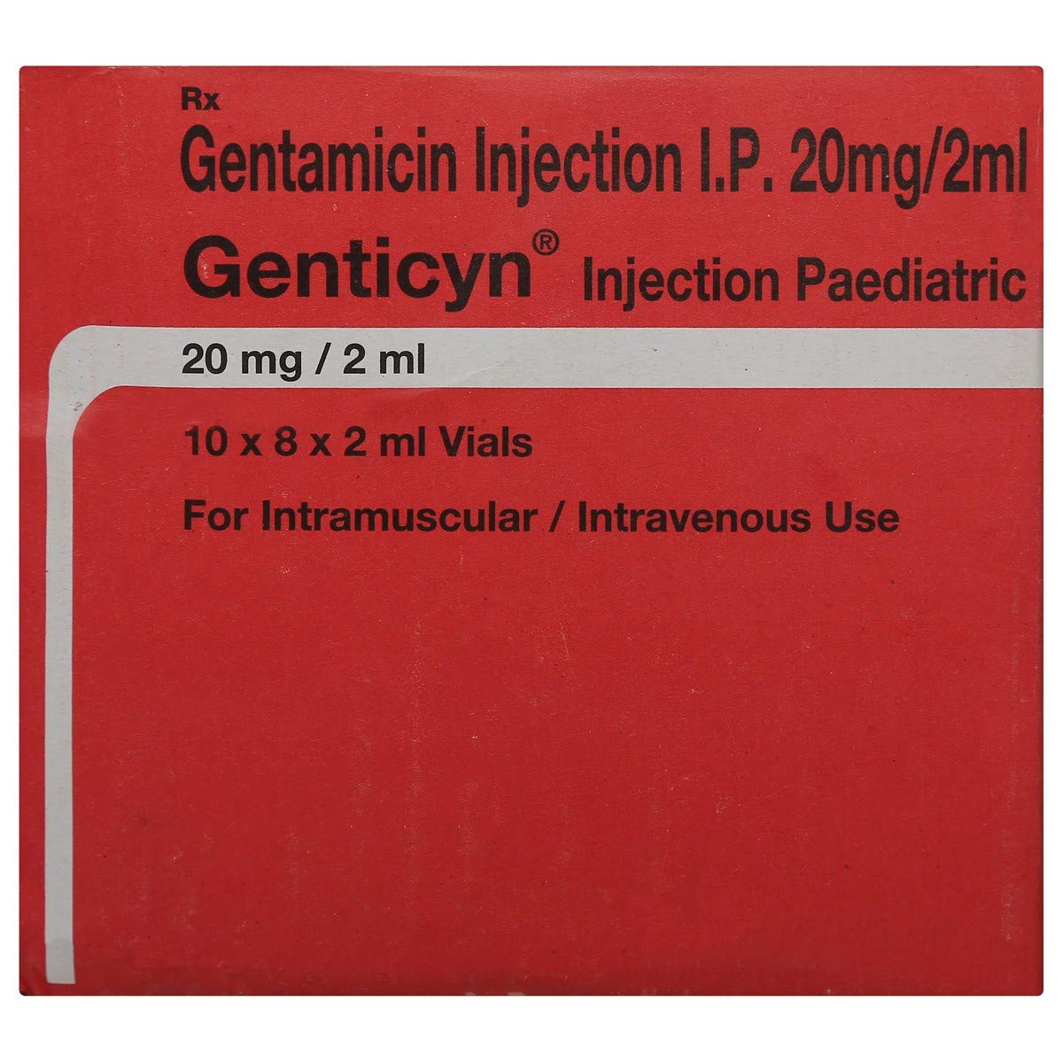 GENTICYN 20MG VIAL