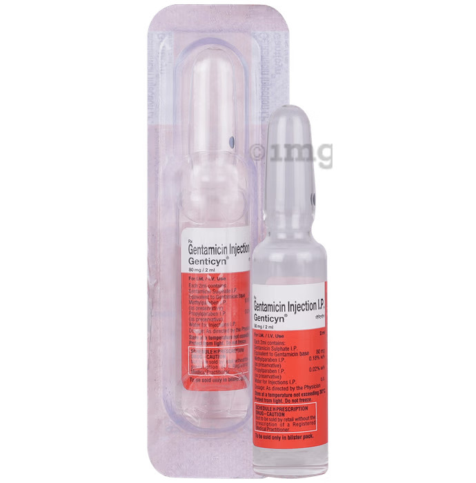 GENTICYN 80MG INJECTION