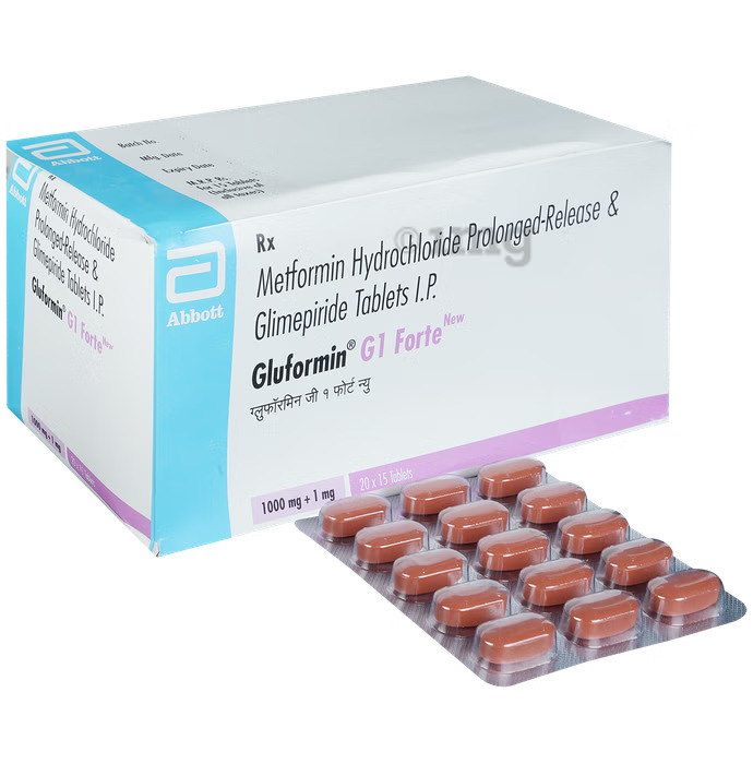 GLUFORMIN -G1 TABLET