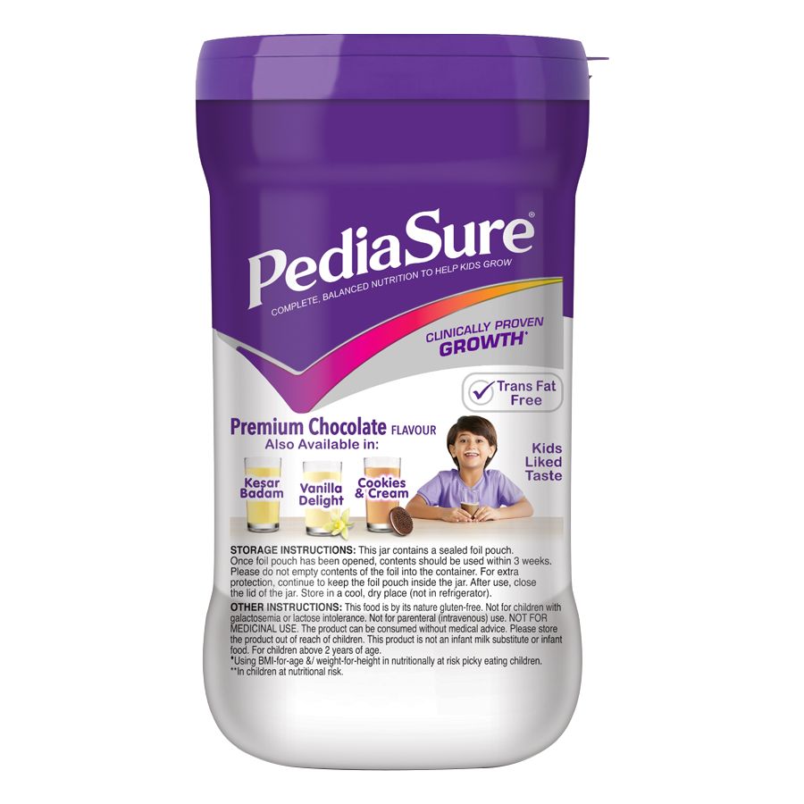 PEDIASURE CHOCOLATE JAR 200GM