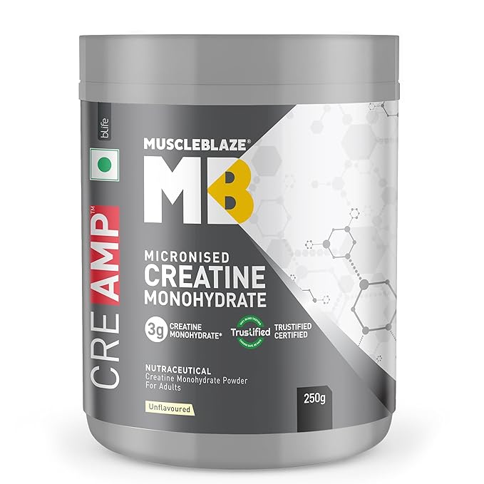 MUSCLES BLAZE MICRONISED CREATINE 250GM