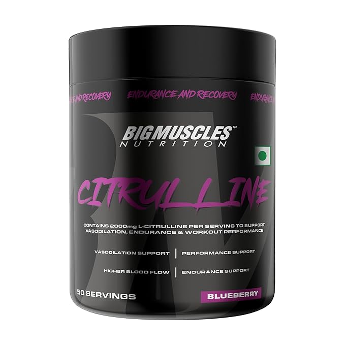 BIG MUSCLES CITRULLINE MALATE BLUEBERRY 100GM