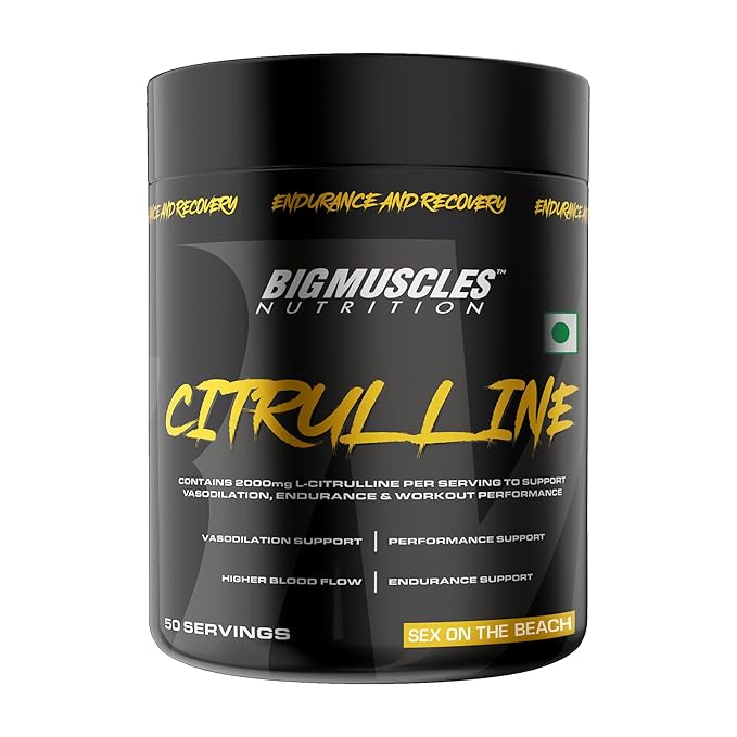 BIG MUSCLES CITRULLINE MALATE SEX ON THE BEACH 100GM