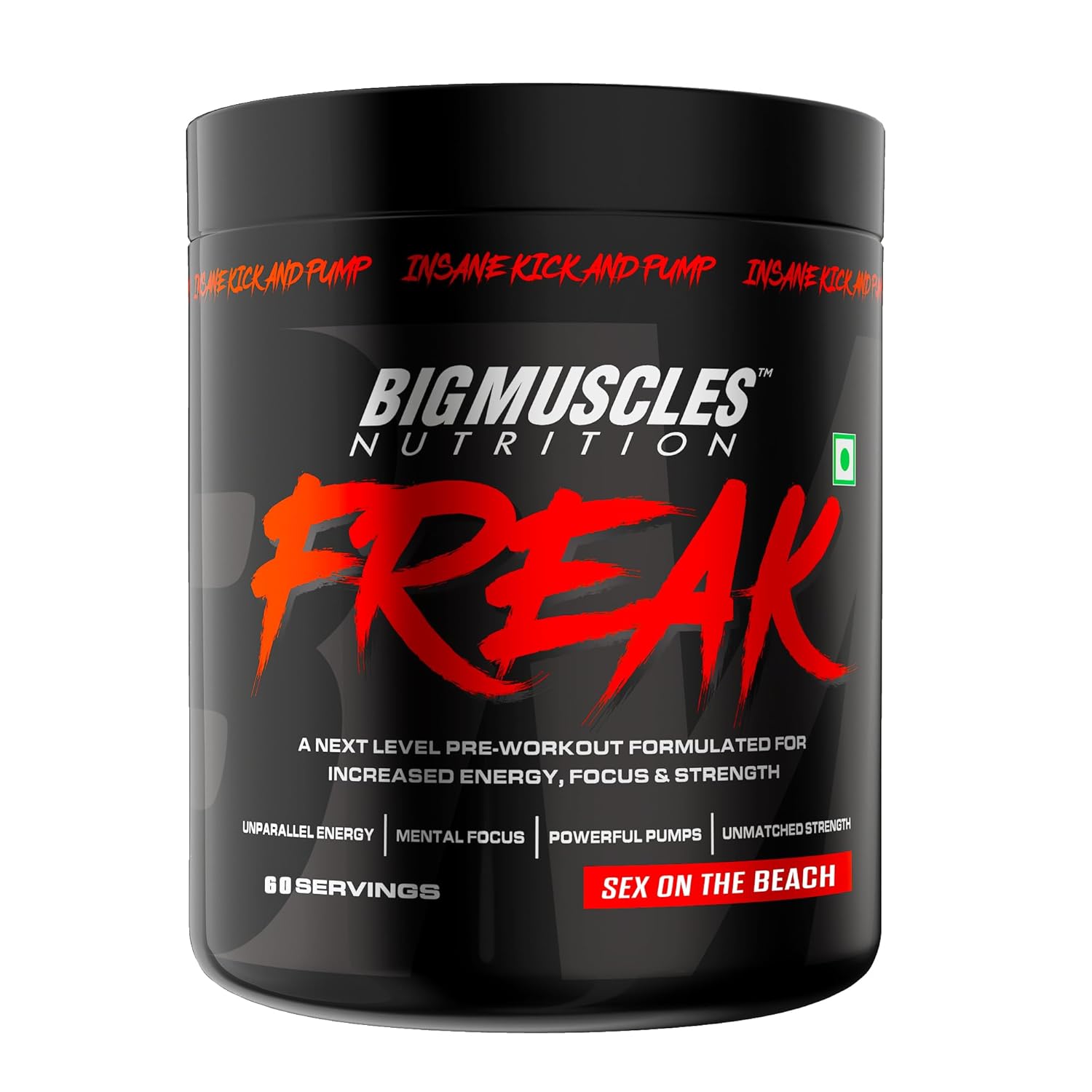 BIG MUSCLES FREAK SEX ON THE BEACH 360GM
