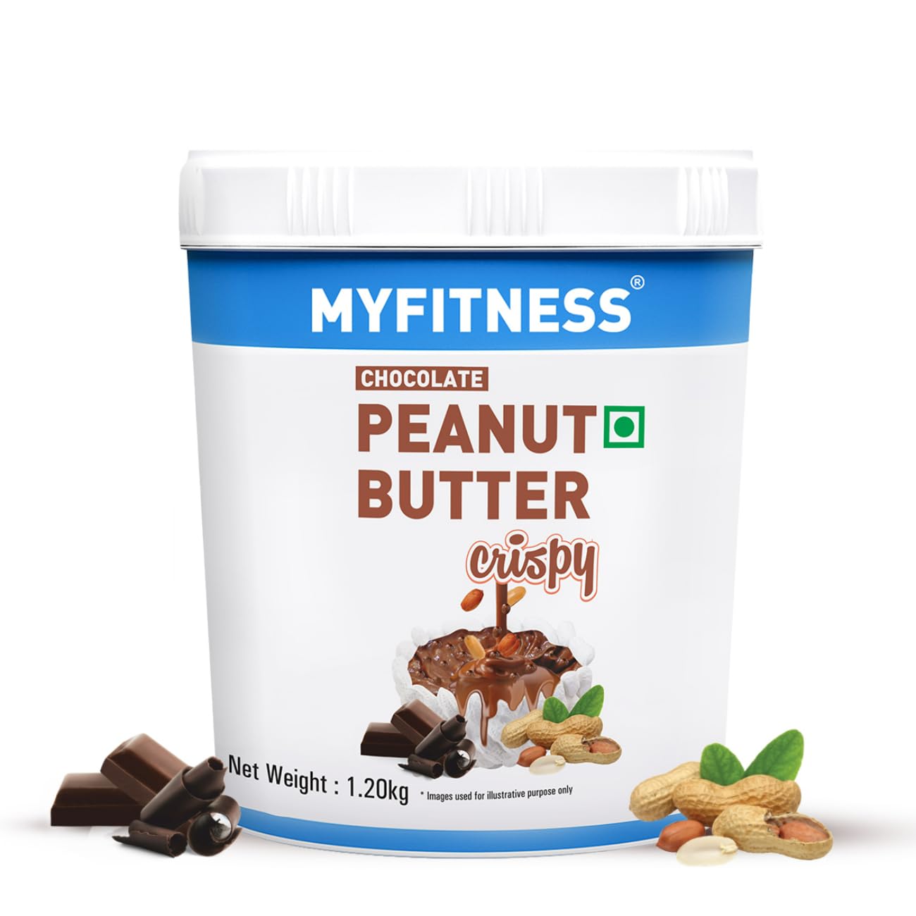 MYFITNESS CHOCOLATE PEANUT BUTTER CRISPY 1.20KG