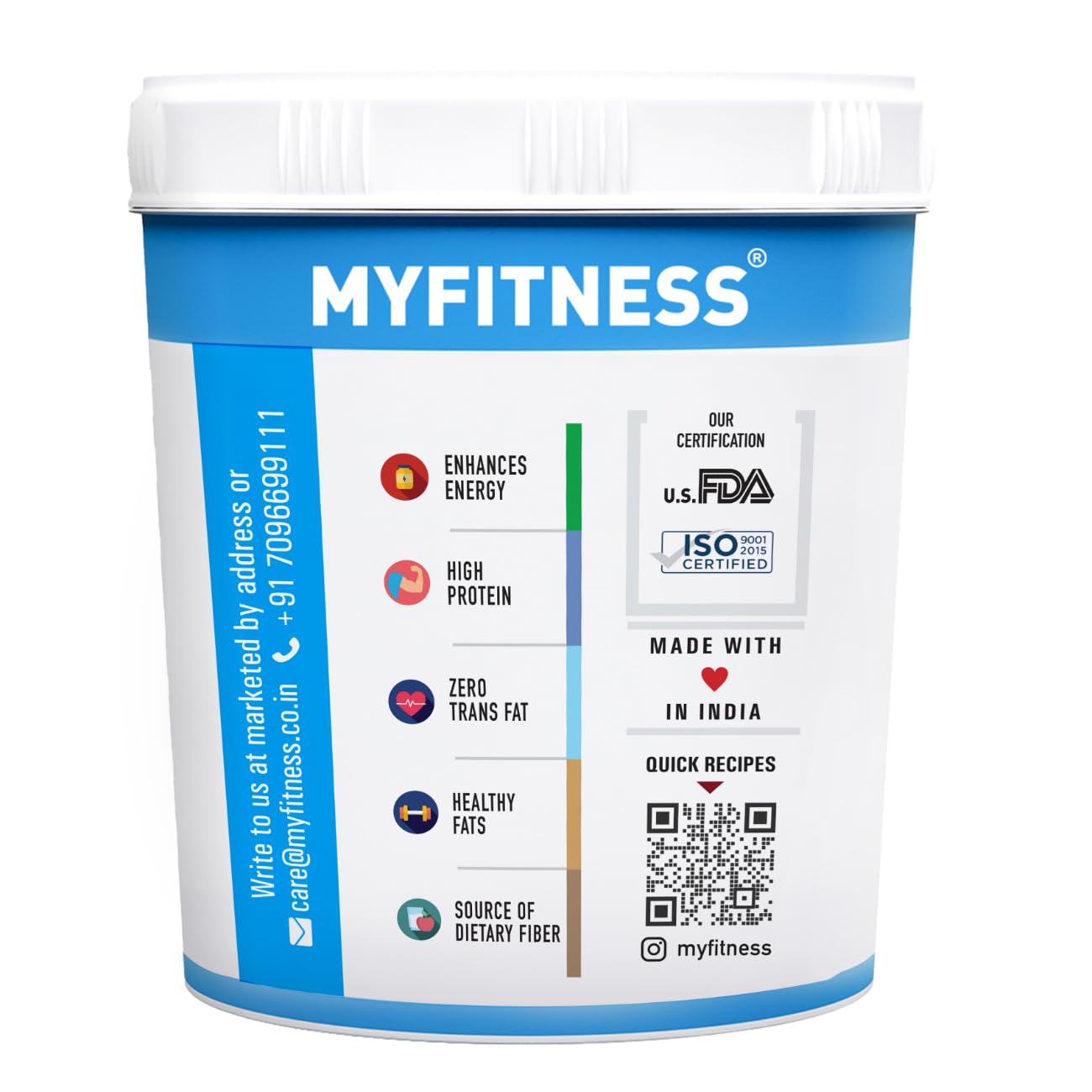 MYFITNESS CHOCOLATE PEANUT BUTTER CRISPY 1.20KG