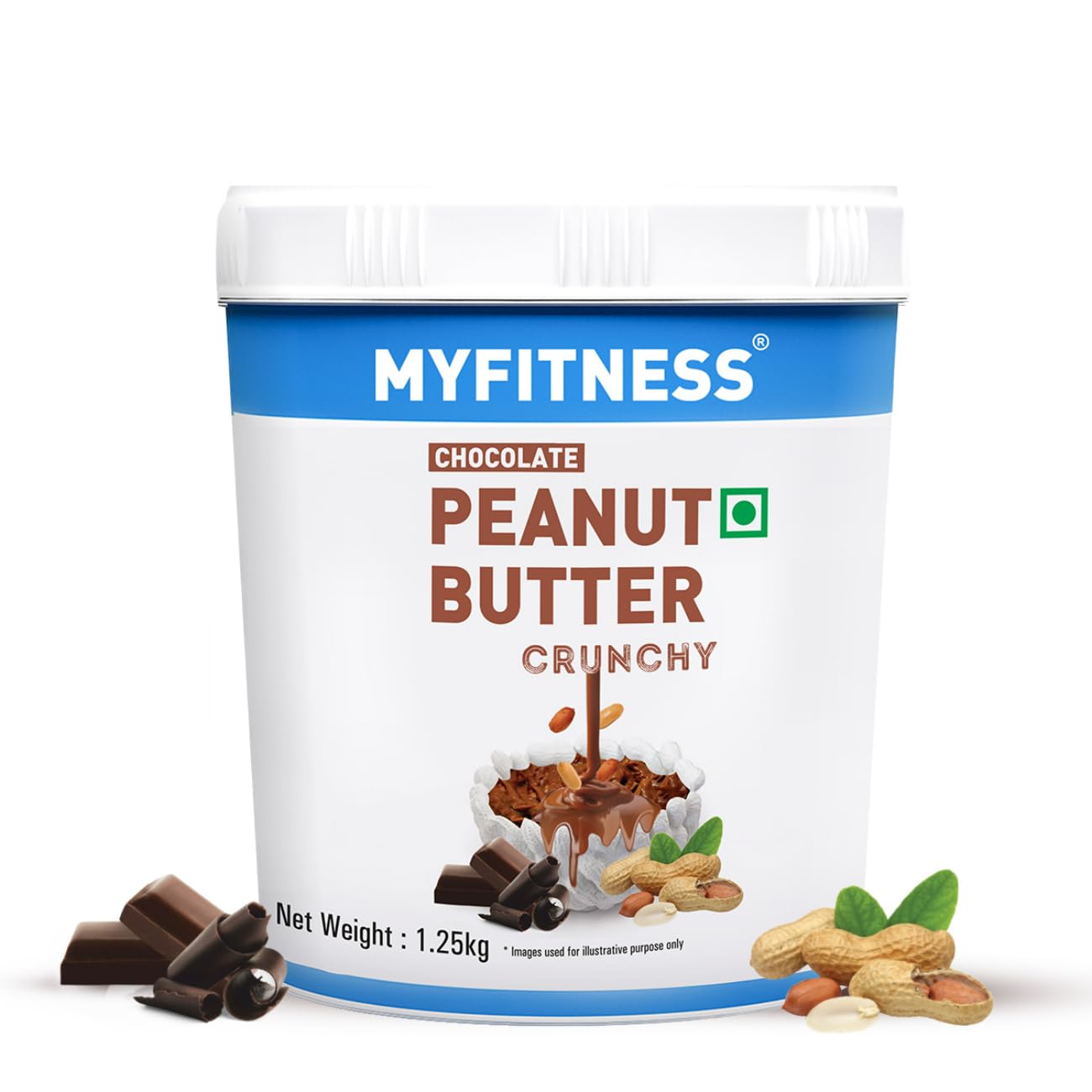 MYFITNESS CHOCOLATE PEANUT BUTTER CRUNCHY 1.25KG