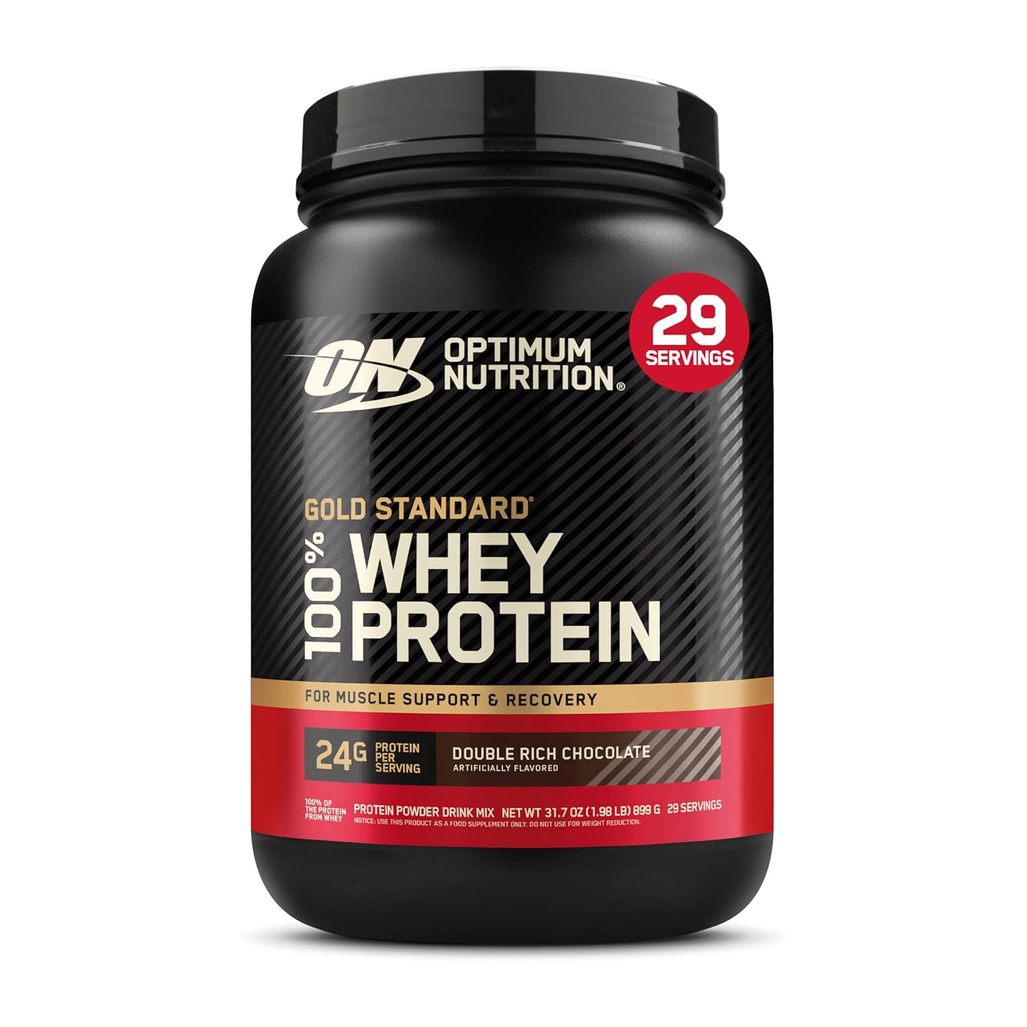 OPTIMUM NUTRITION GOLD WHEY DOUBLE RICH CHOCOLATE 2LBS