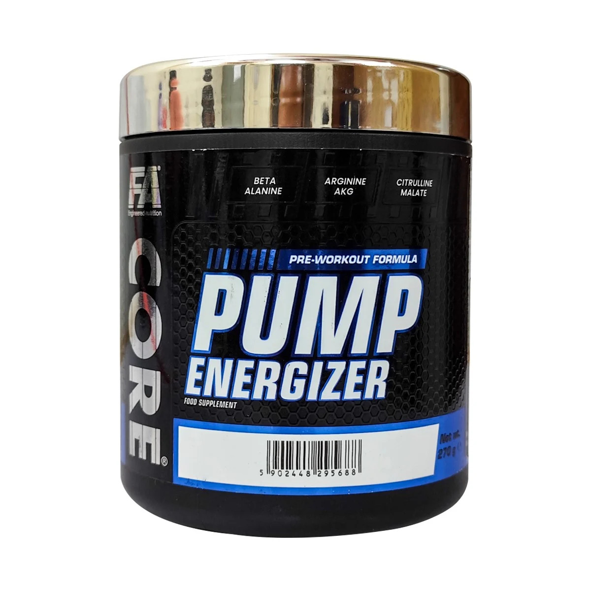 FA CORE PUMP ENERGIZER PRE-WORKOUT FRUIT MASSAGE 60 SERVINGS