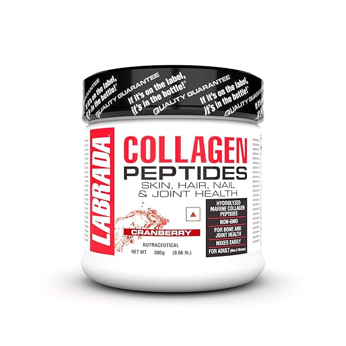 LABRADA MARINE COLLAGEN PEPTIDES CRANBERY 300GM