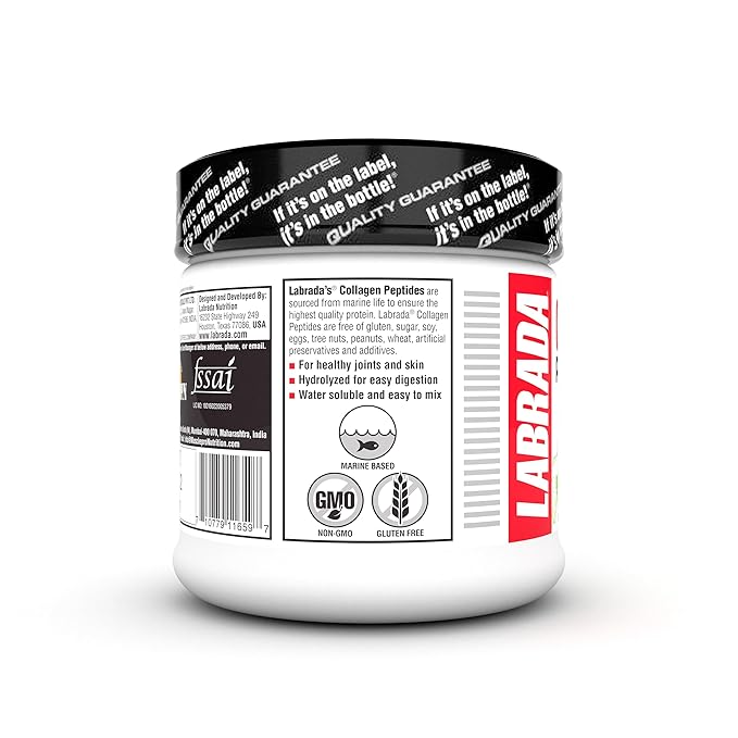 LABRADA MARINE COLLAGEN PEPTIDES GREEN APPLE 300GM