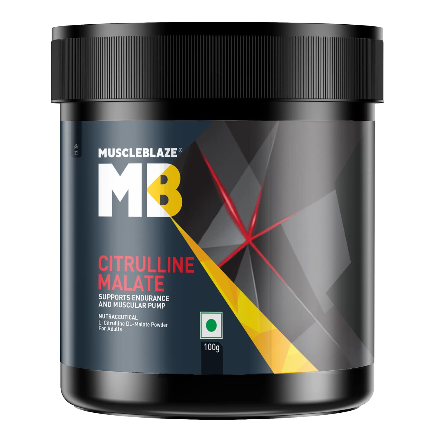 MUSCLEBLAZE CITRULLINE MALATE UNFLAVORED 100GM