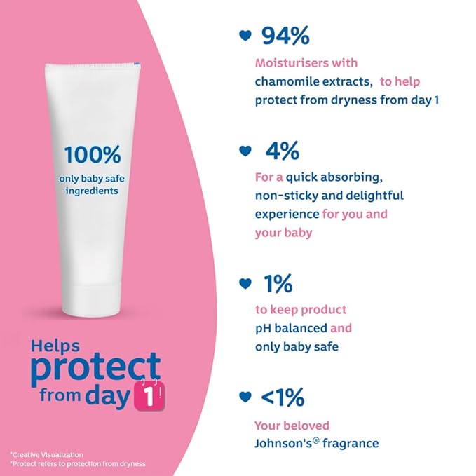 JOHNSONS BABY CREAM 50G