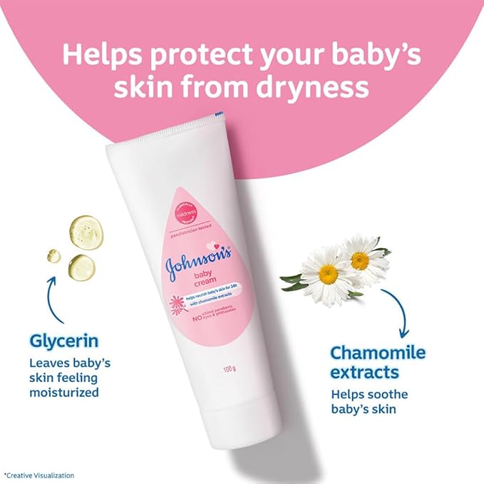 JOHNSONS BABY CREAM 50G
