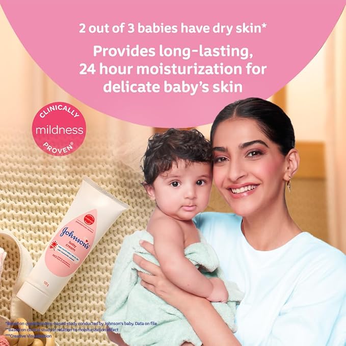 JOHNSONS BABY CREAM 50G