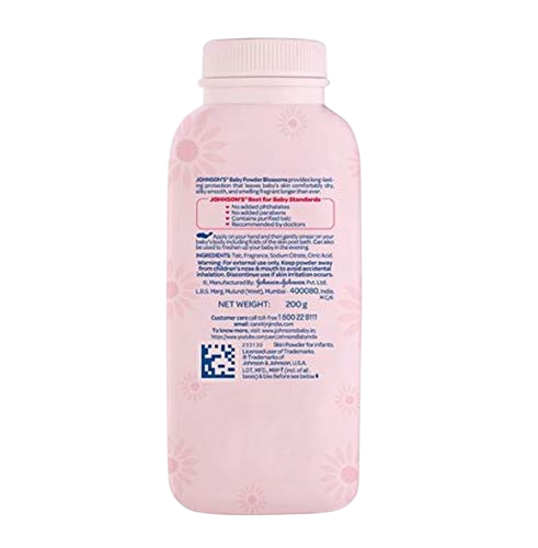 JOHNSONS BABY POWDER BLOSSOMS 200G