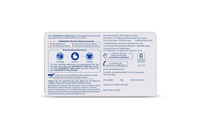 JOHNSONS BABY SOAP 50GM