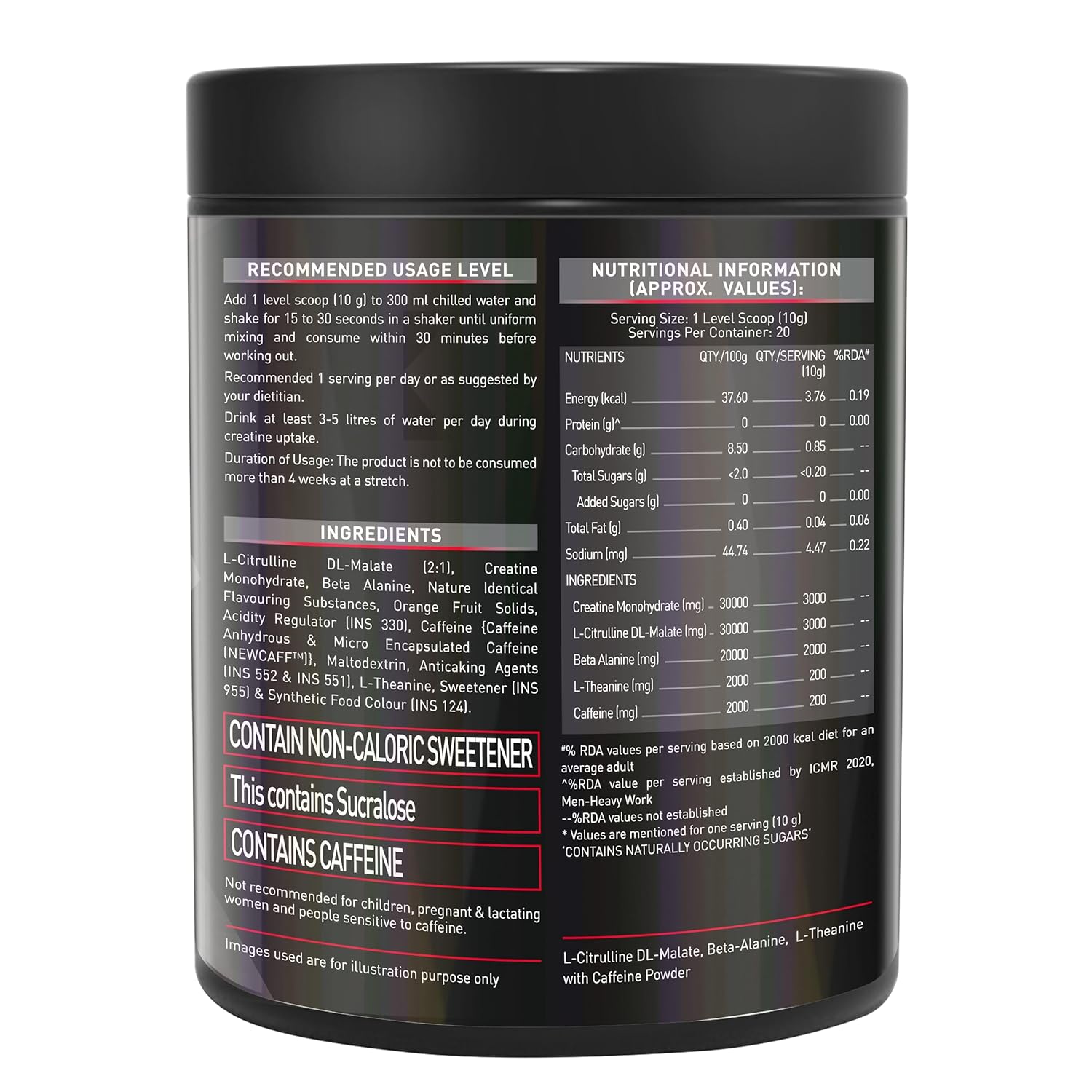 MUSCLEBLAZE PRE WORKOUT CREA-XTREME BERRY LIME 200GM