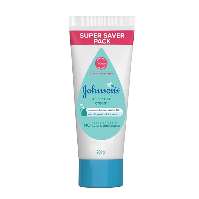 JOHNSONS MILK+RICE  CREAM 200G