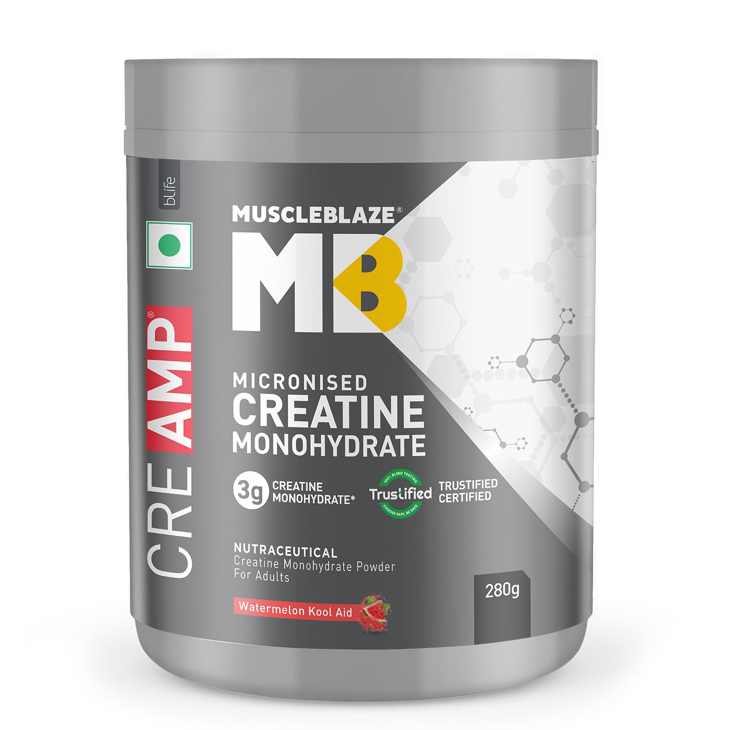 MUSCLEBLAZE CREATINE MONOHYDRATE CREAMP WATERMELON KOOL AID 0.61LB