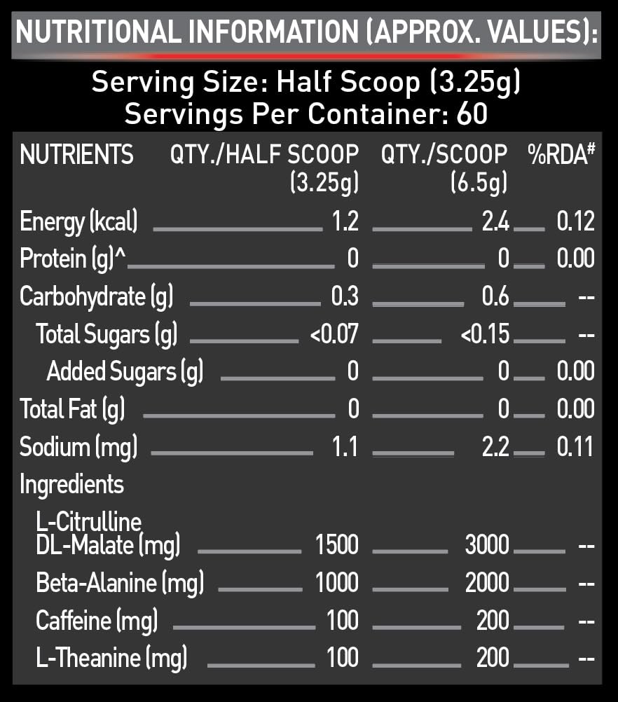 MUSCLEBLAZE PRE-WORKOUT 200 XTREME FRUIT PUNCH 0.44LB