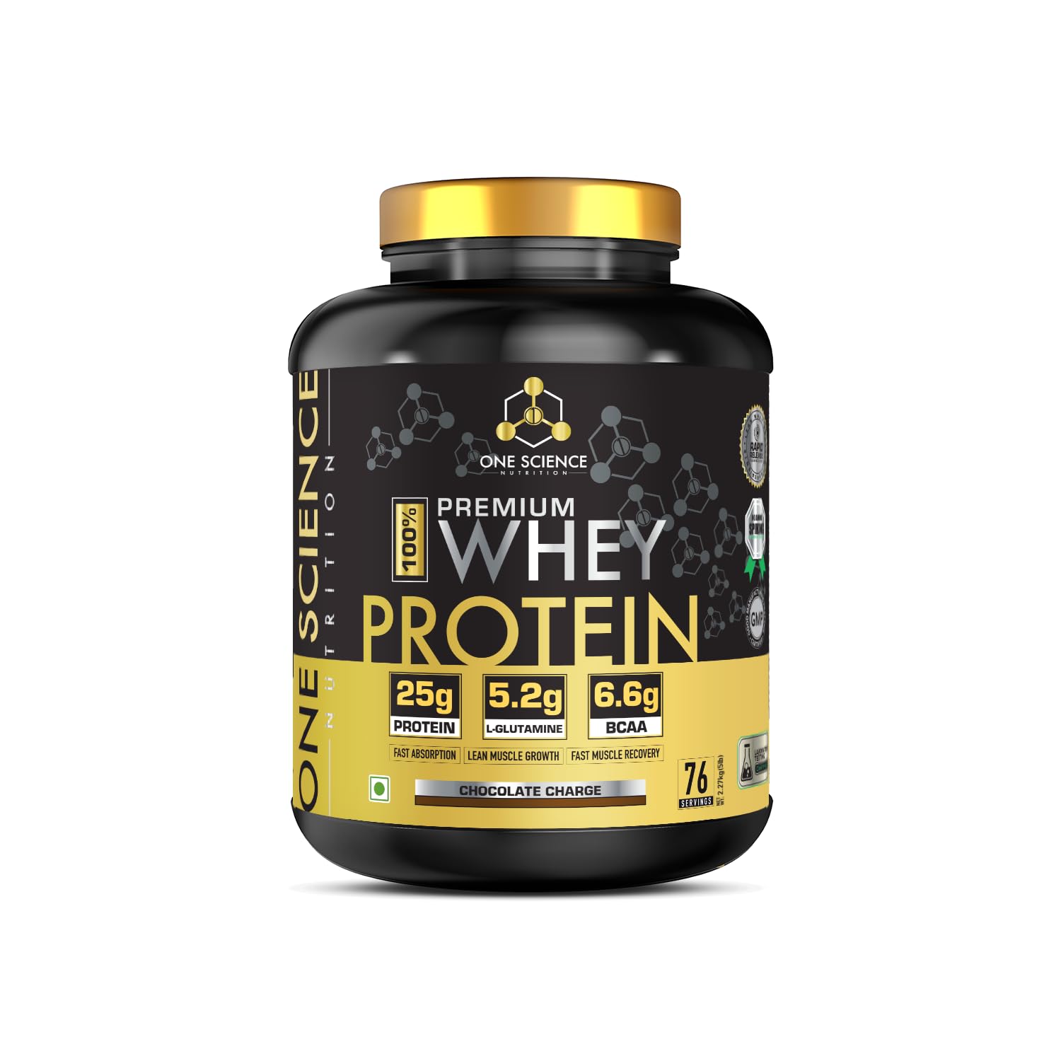 ONE SCIENCE NUTRITION WHEY PROTEIN CHOCOLATE CHARGE 5LB