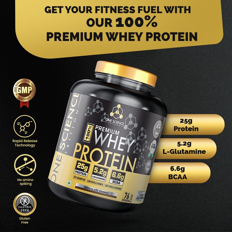 ONE SCIENCE NUTRITION WHEY PROTEIN CHOCOLATE CHARGE 5LB