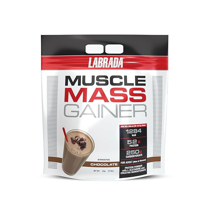 LABRADA MASS GAINER POWDER CHOCOLATE 11LB