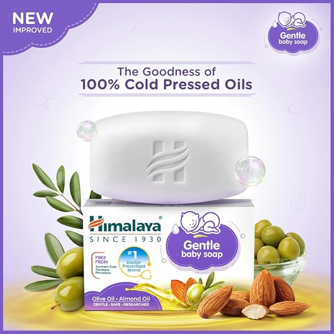 HIMALAYA GENTLE BABY SOAP 75GM