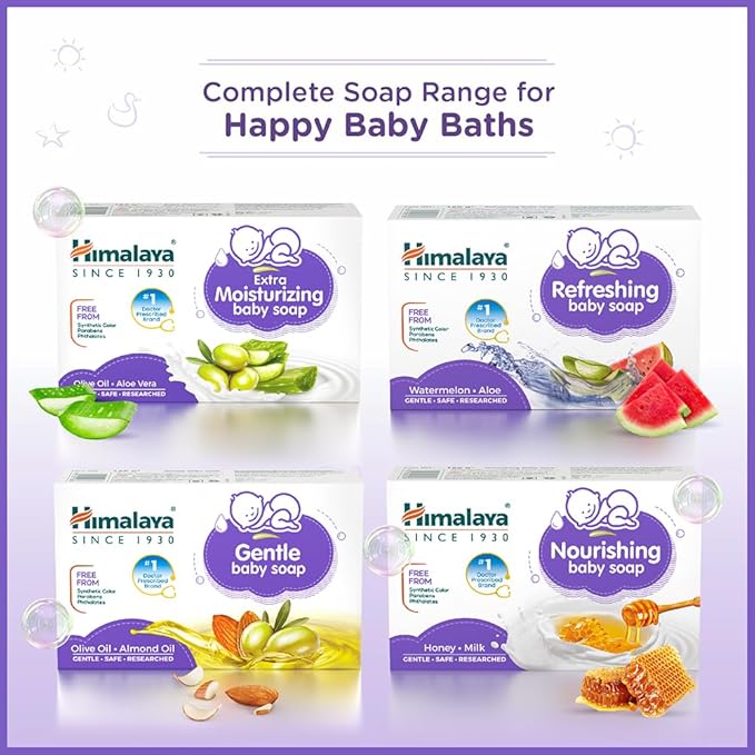HIMALAYA GENTLE BABY SOAP 75GM