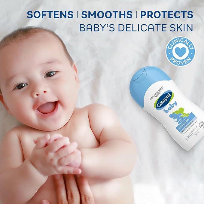 CETAPHIL BABY MASSAGE OIL 200ML