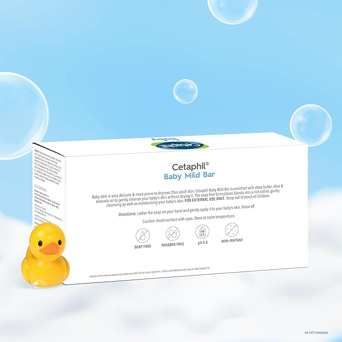 CETAPHIL BABY MILD BAR 100GM