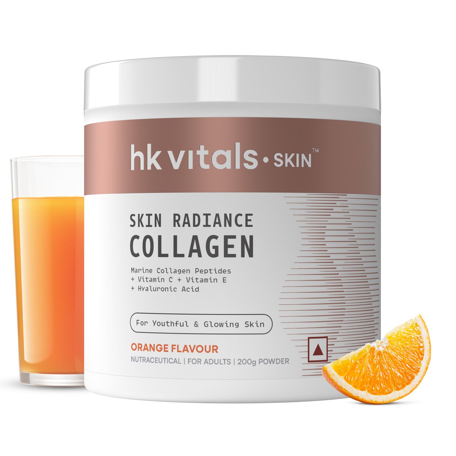 HEALTHKART HK VITALS SKIN RADIANCE COLLAGEN ORANGE 200GM