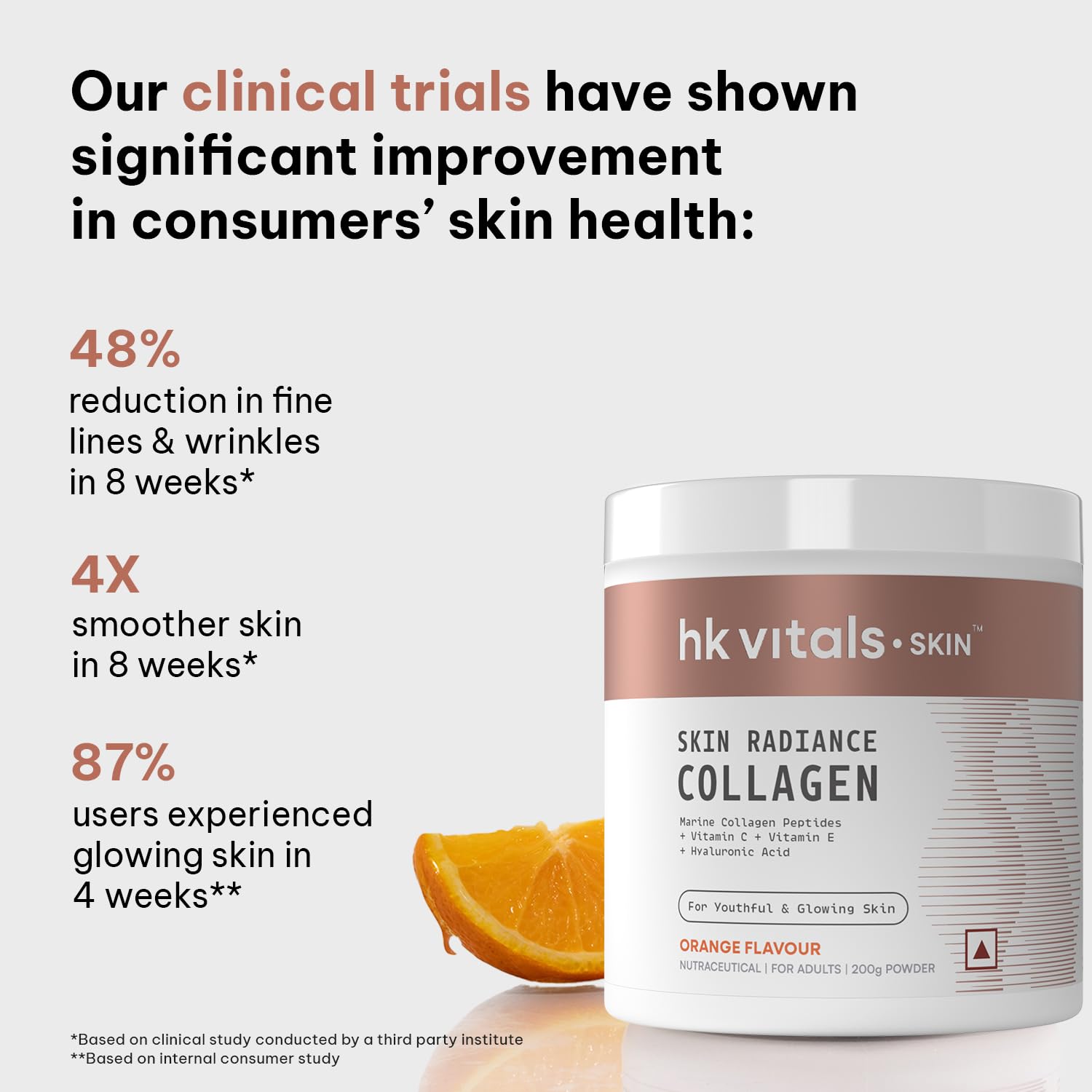 HEALTHKART HK VITALS SKIN RADIANCE COLLAGEN ORANGE 200GM