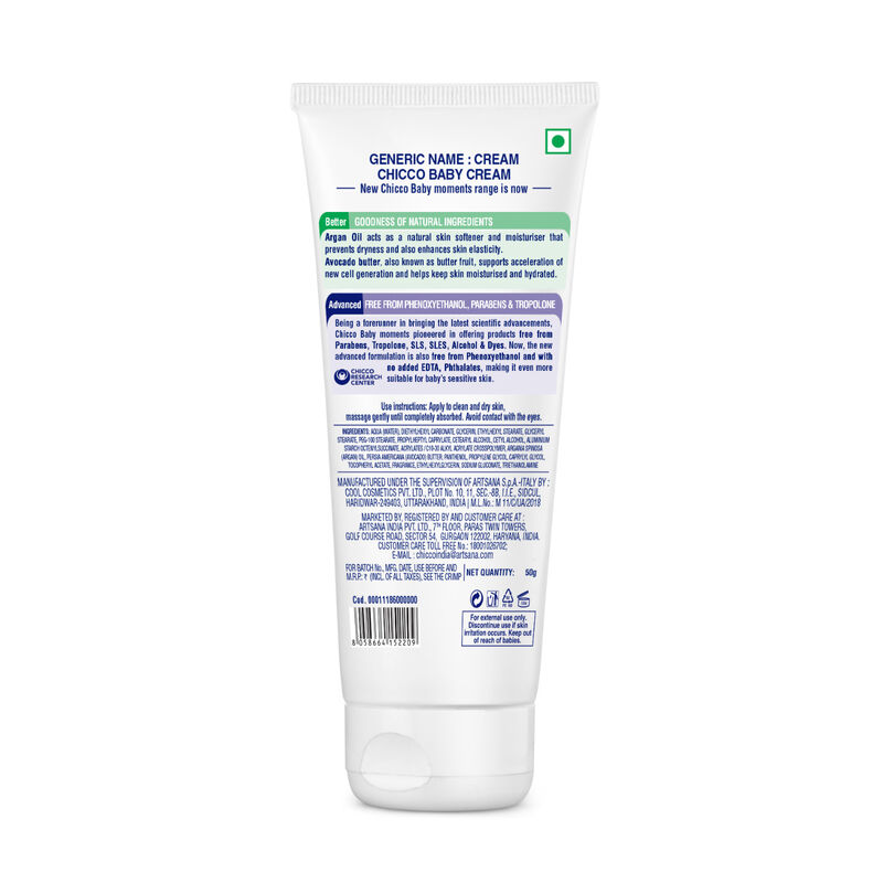 CHICCO BABY CREAM 50GM