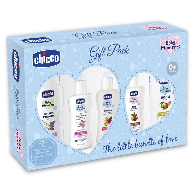 CHICCO BM BABY ESSENTIAL SET BLUE
