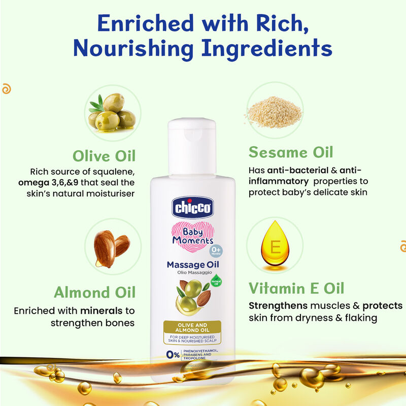 CHICCO BM MASSAGE OIL 100ML