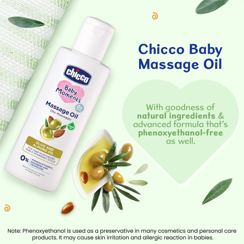 CHICCO BM MASSAGE OIL 100ML