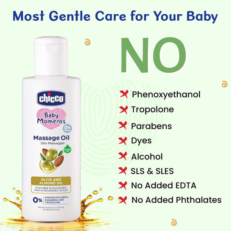 CHICCO BM MASSAGE OIL 100ML