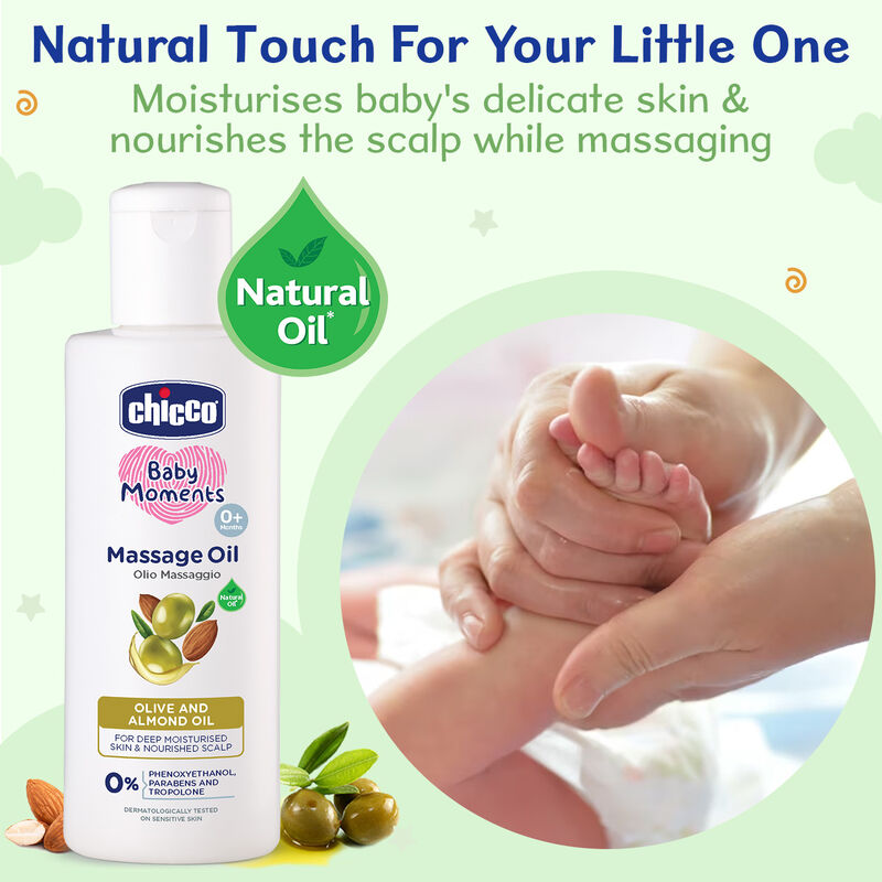 CHICCO BM MASSAGE OIL 200ML