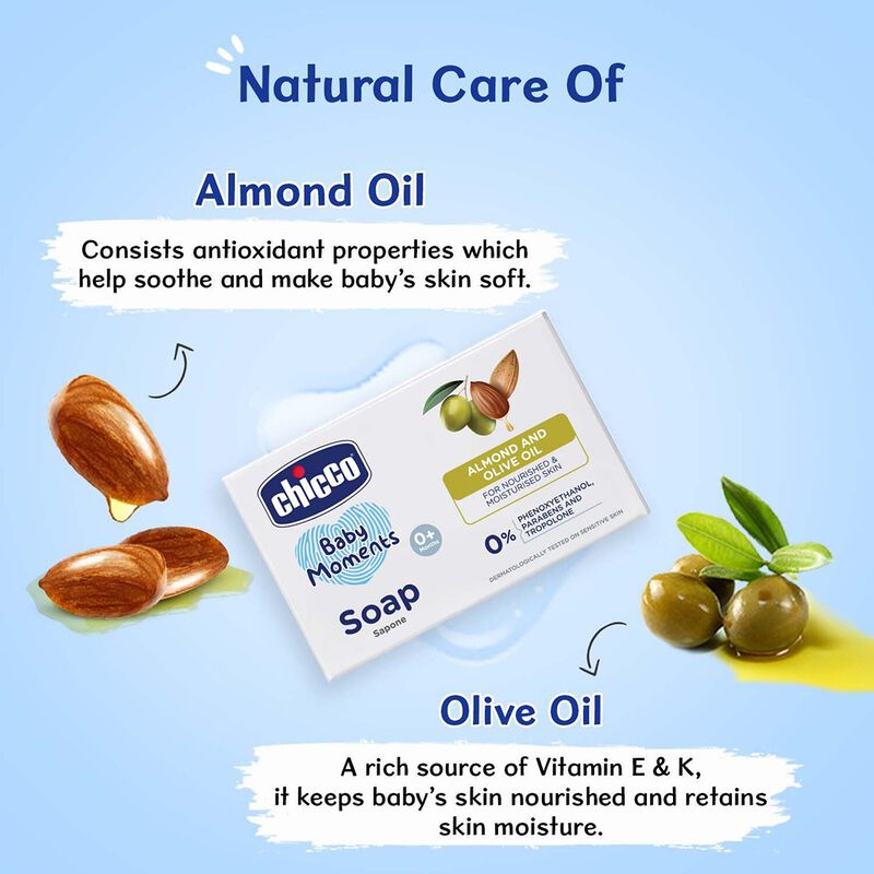 CHICCO BM SOAP 125GM