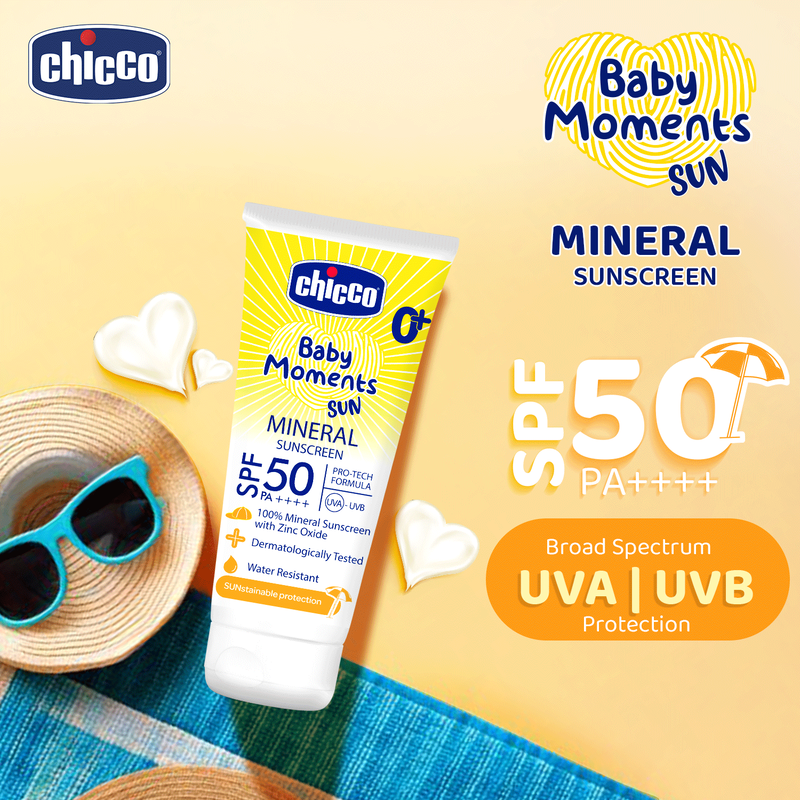 CHICCO BM SUN CREAM SPF-50 75GM