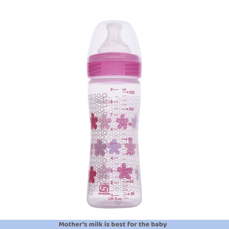 CHICCO BOTTEL WB SIL PHY PINK 250ML