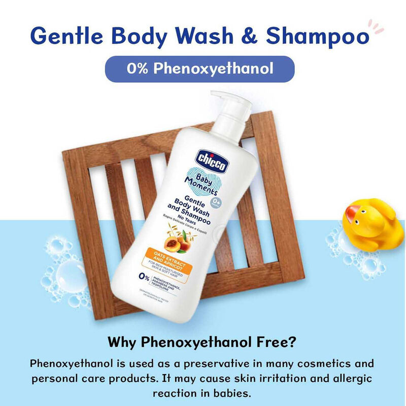 CHICCO GENTLE BODT WASH & SHAMPOO 100ML