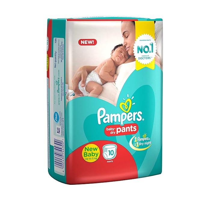 PAMPERS NEW BABY 10 PANTS
