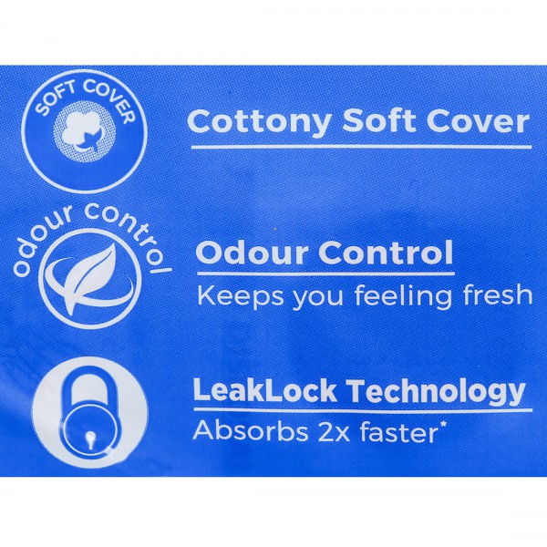 STAYFREE SECURE COTTONY XL 18 PCS