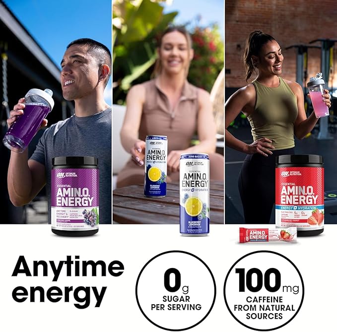 OPTIMUM NUTRITION AMINO ENERGY PRE-WORKOUT ORANGE COOLER 270GM