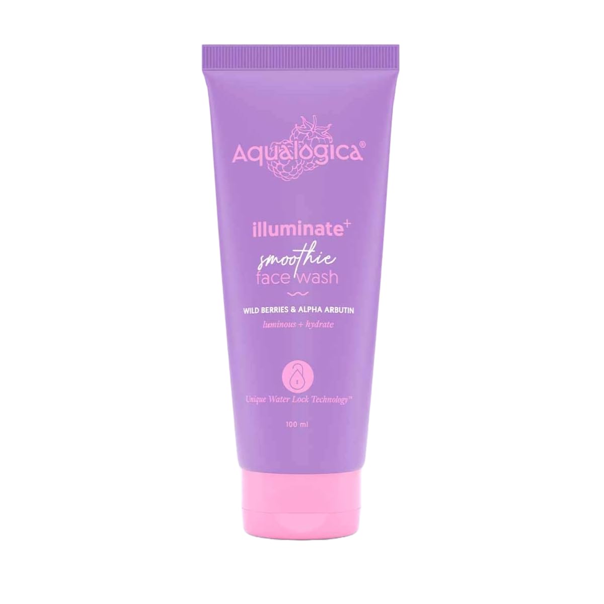 AQUALOGICA ILLUMINATE + SMOOTHIE FACE WASH WITH WILD BERRIES FOR GLOWING , COMBINATION & DRY SKIN 10
