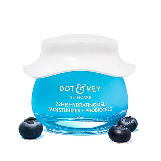 DOT & KEY 72HR HYDRATING GEL + PROBIOTICS MOISTURIZER FOR FACE WITH HYALURONIC ACID 60ML