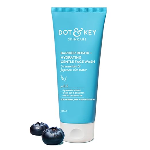 DOT & KEY BARRIER REPAIR + HYDRATING GENTLE FACE WASH WITH PROBIOTIC 100ML